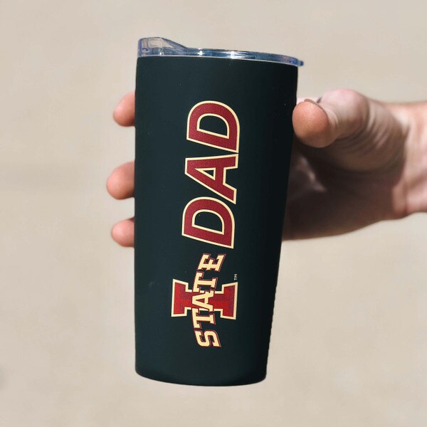 I-State Dad Soft Touch Black Tumbler
